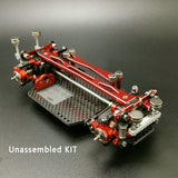 Body Shell Upgraded Chassis KIT DIY 1/28 MINID RC Racing Vehicles Toys Remote Control Drift Car