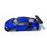 AUDI R8 Body Shell Carbon Fibre Chassis KIT DIY Model RC Toys 1/28 AWD 4*4 MINID Remote Control Racing Drift Car Model