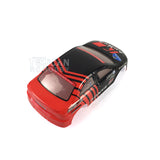 1/28 Lancer EVO Body Shell 4X4 AWD Carbon Fibre Chassis MINID RC Drift Vehicles RC Racing Car Model KIT