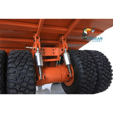 Orange 1/20 RC CAT 793D Metal Hydraulic Mine Truck CAT Dumper Tipper I6X Radio ESC Motor Servo Light System Warning Sound System