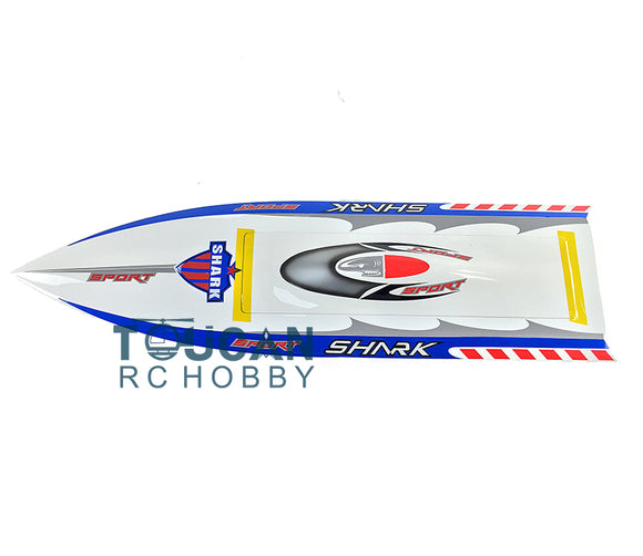 H750 Prepainted Electric Racing Boat Hull DIY KIT Model Only for Advanced Player RC Toys