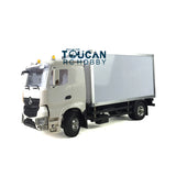 1/14 Toucanrc RC Model Truck 2Axles Tractor Car KIT Painted Container Motor Delivery Vehicles for Remote Control Tamiyaya