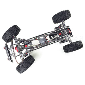 313MM Wheelbase 1/10 RC Cars SCX10 CNC Rock Crawler Chassis Remote Control Vehicles without Battery Radio Motor