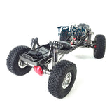 TFL 1/10 Radio Controlled Crawler CNC T10 pro SCX10 C1507 RC Cars Chassis Model 4WD W/O ESC Motor Battery 305MM Wheelbase Hobby