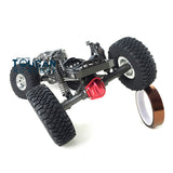 TFL 1/10 Radio Controlled Crawler CNC T10 pro SCX10 C1507 RC Cars Chassis Model 4WD W/O ESC Motor Battery 305MM Wheelbase Hobby