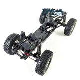 TFL Remote Control Crawler 1/10 4WD SCX10-II T-11 RC Cars Metal Carbon Fibre Chassis Model Vehicles W/O Shell Body