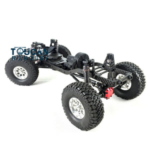 TFL Remote Control Crawler 1/10 4WD SCX10-II T-11 RC Cars Metal Carbon Fibre Chassis Model Vehicles W/O Shell Body