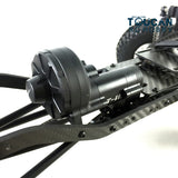 TFL Remote Control Crawler 1/10 4WD SCX10-II T-11 RC Cars Metal Carbon Fibre Chassis Model Vehicles W/O Shell Body