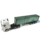 Toucanrc 1/14 Atrocs Plastic Remote Control Tractor Truck Painted Container Semi-Trailer for Tamiyaya RC Vehicles