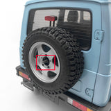 CCHand Holder & Spare Tire Suitable for Capo Radio Controlled Samurai 1/6 RC Rock Crawler Car Sixer1 DIY Model Vehicle Spare Parts