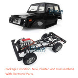 1/6 Capo Race Climbing Crawler SIXER1 Samurai Black Painted RC Car DIY Model ESC 45T Brush Motor Servo FS I6S Radio