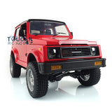 1/6 Capo Off-road Crawler Race SIXER1 Samurai RC Car Model Red Painted Assembly I6S Motor 320A Servo ESC Lights System
