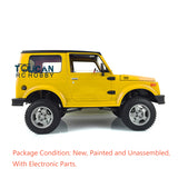 Capo 1/16 Racing Off-Road Yellow Painted Crawler SIXER1 Samurai Car DIY Model ESC 45T Brush Motor Servo FS I6S Radio