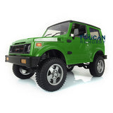 1/6 Capo Racing Off-road Crawler SIXER1 Samurai RC Car Model Green Painted Assembled I6S Motor 320A ESC Lights System