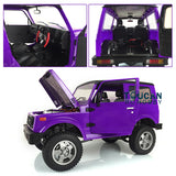 1/6 Capo Climbing Off-road Crawler SIXER1 Samurai RC Car Model Purple Painted Assembled I6S Motor 320A ESC Lights Servos