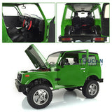 1/6 Capo Racing Off-road Crawler SIXER1 Samurai RC Car Model Green Painted Assembled I6S Motor 320A ESC Lights System