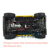 Capo 1/16 Racing Off-Road Yellow Painted Crawler SIXER1 Samurai Car DIY Model ESC 45T Brush Motor Servo FS I6S Radio