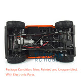 1/6 Capo Race Climbing Crawler SIXER1 Samurai Orange Painted RC Car DIY Model ESC 45T Brush Motor Servo FS I6S Radio