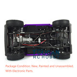 Capo 1/16 Climbing Off-road Crawler SIXER1 Samurai Red Painted Car DIY Model ESC 45T Brush Motor Servo FS I6S Radio