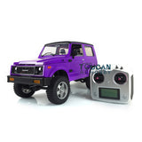 1/6 Capo Climbing Off-road Crawler SIXER1 Samurai RC Car Model Purple Painted Assembled I6S Motor 320A ESC Lights Servos