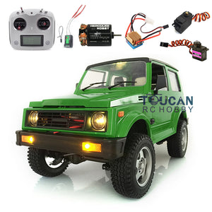 1/6 Capo Racing Off-road Crawler SIXER1 Samurai RC Car Model Green Painted Assembled I6S Motor 320A ESC Lights System