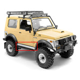 CCHand Spare Part Metal Front Rear Side fender Diamond Plate for 1/6 Jimny Off-Road Vehicles Capo RC Radio Controlled Crawler Cars