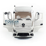 Toucanrc 1/14 3Axles DIY RC Tractor Truck KIT Model Motor Open Door Car for TAMIYA Remote Control Vehicles