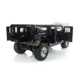 1/10 HG RC 4*4 U.S. Black Vehicle Civilian P415 RC Car Model Servo ESC Motor Radio W/O Battery Charger Light Sound System