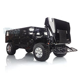 1/10 HG RC 4*4 U.S. Black Vehicle Civilian P415 RC Car Model Servo ESC Motor Radio W/O Battery Charger Light Sound System