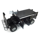 1/10 HG RC 4*4 U.S. Black Vehicle Civilian P415 RC Car Model Servo ESC Motor Radio W/O Battery Charger Light Sound System