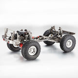 1/10 TFL RC Cars Radio Controlled Rock Crawler Metal Carbon FibreChassis for D90 KIT Electric Toys 4WD Model 378MM Wheelbase