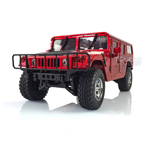 HG 1/10 RC 4*4 U.S. Upgraded Vehicle Civilian P415 RC Car W/ Servo ESC Motor Radio Light Sound System W/O Battery Charger