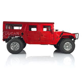 HG 1/10 RC 4*4 U.S. Upgraded Vehicle Civilian P415 RC Car W/ Servo ESC Motor Radio Light Sound System W/O Battery Charger