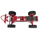 1/10 Remote Control Cars SCX10 Metal Carbon Fibre Rock Crawler 313MM Wheelbase Chassis RC Vehicles without Battery Radio Motor