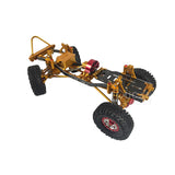 1/10 Remote Control Cars SCX10 CNC 313MM Wheelbase Rock Crawler Model Chassis RC Vehicles without Battery Radio Motor