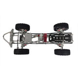 313MM Wheelbase 1/10 Remote Control Cars SCX10 CNC Rock Crawler Model Chassis RC Vehicles without Battery Radio Motor