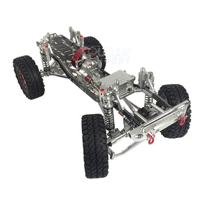 313MM Wheelbase 1/10 Remote Control Cars SCX10 CNC Rock Crawler Model Chassis RC Vehicles without Battery Radio Motor