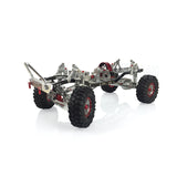 1/10 RC Cars SCX10 CNC Rock Crawler 313MM Wheelbase Chassis Remote Control Vehicles Upgraded Tires without Battery Radio Motor