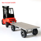 JDMODEL 1/14 Metal Trailer for RC Hydraulic Forklift DIY TAMIYA LESU Model Radio Controlled Vehicles Toys