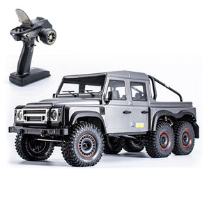 1/10 YIKONG 630x245x260mm RC Grey Crawler Car 6WD YK6101 Pickup Model ESC Motor Servo Light System W/O Battery Charger Sound