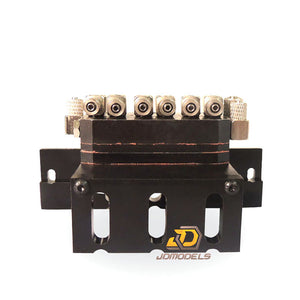 JDM 3CH Hydraulic Directional Valve for DIY LESU 1/14 Scale RC Model Remote Control Excavator Loader Truck