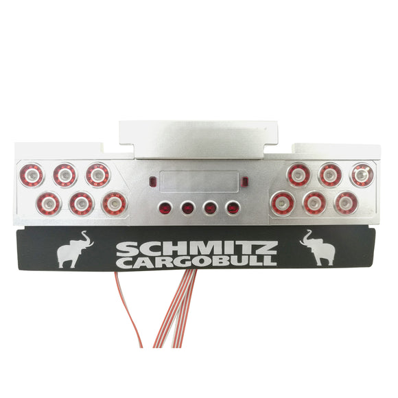 Degree 1/14 Schmitz Tail Beam Taillight LED Fender For TAMIYA Radio Control Tractor Truck Car DIY Vehicle Model