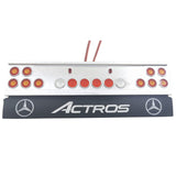 1/14 Degree Led Taillight Tail Beam W/ Lights Fender For Diy Tamiya RC Tractor Truck Car Construction Vehicle Models