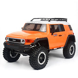 YIKONG RC 4*4 Crawler Car Assembled Orange 1/10 4WD YK4103 FJ CRUISER RC Model ESC Motor Servo Light System W/O Sound Battery