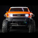 YIKONG RC 4*4 Crawler Car Assembled Orange 1/10 4WD YK4103 FJ CRUISER RC Model ESC Motor Servo Light System W/O Sound Battery