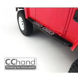 CCHand Metal Side Pedal Step for RC4WD 1/10 Radio Controlled G2 D90 D110 RC Crawler Land Rover Defender Cars Model DIY Spare Part