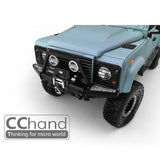 CCHand DIY Spare Part Front Bumper Metal for Radio Controlled G2 D90 D110 Crawler Cars 1/10 RC4WD RC Land Rover Defender Model