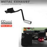 CCHand Metal DIY Spare Part Exhaust Pipe Suitable for 1/10 RC Crawler RC4WD G2 Land Rover Defender Radio Controlled D90 Model Cars