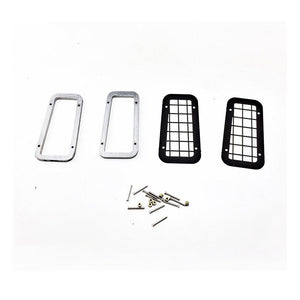 CCHand Side Small Metal Window Protective Guard Spare Part for RC Crawler Car 1/10 G2 RC4WD D90 Land Rover Radio Controlled Model