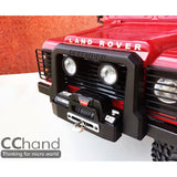 CCHand DIY Spare Part Metal Front Bumper Suitable for Land Rover D90 D110 1/10 RC4WD G2 RC Crawler Radio Controlled Cars DIY Model